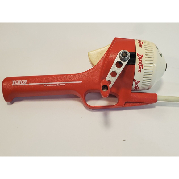 Vintage 1988 DISNEY DUCKTALES Child FISHING POLE Rod Reel ZEBCO Brunswick 24" - Picture 2 of 7